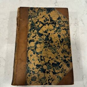 Antique Decorative Book - History of the Conquest of Peru